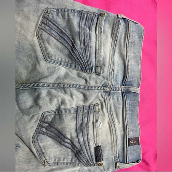 7 For All Mankind Light Blue Jeans - Picture 3 of 5